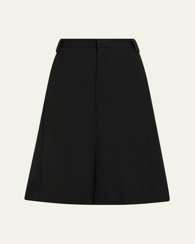 Valentine A-Line Wool Shorts